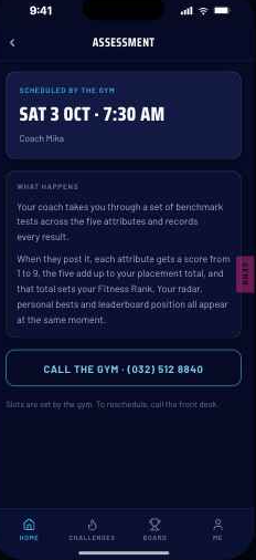 Assessment detail