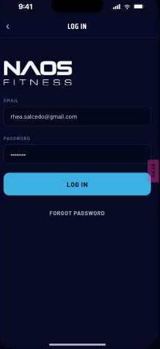 Log in