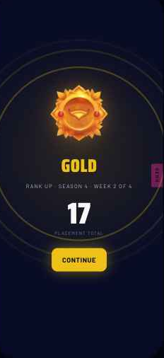 Rank reveal